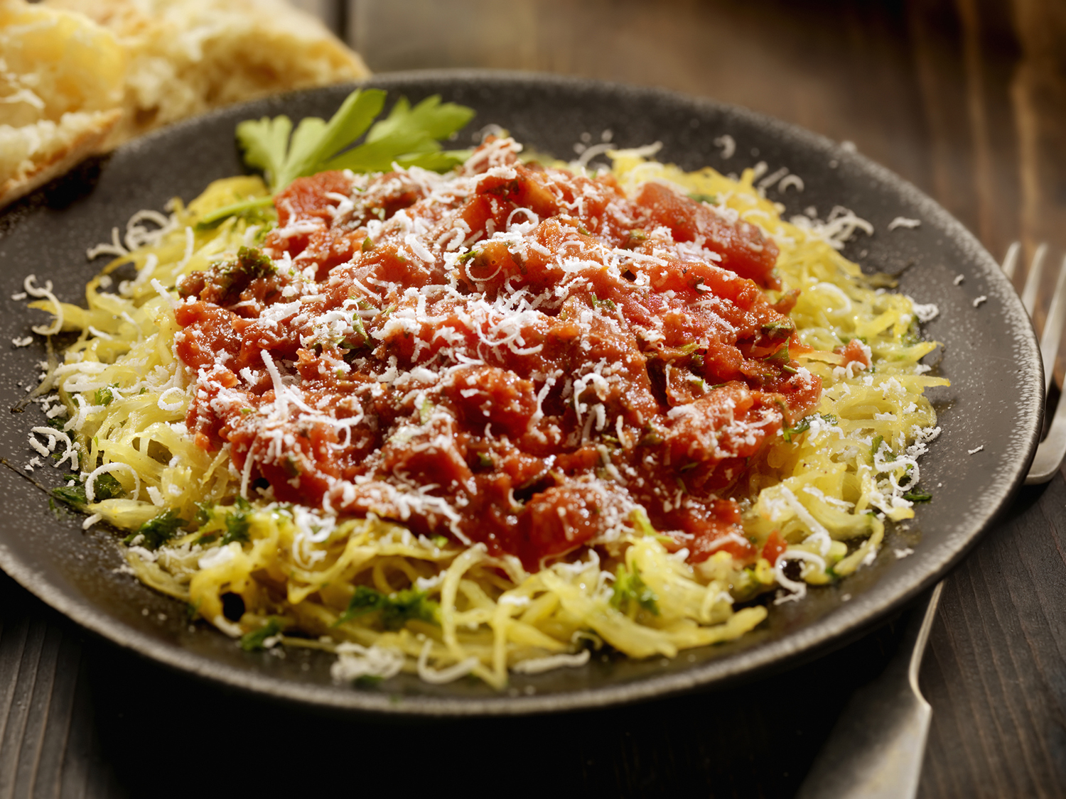 spaghetti squash pasta